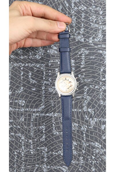 Onywatch 22 mm Saffiano Baskılı Gerçek Deri Kordon 22 mm Kordon 22 mm Kayış 2...