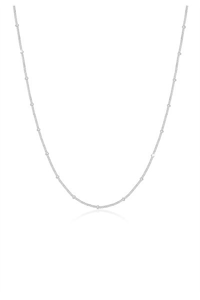 ELLI Náhrdelník dámský satte chain Basic Classic Fine ze stříbra 925