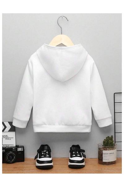 Massgai Children's Kuromi Character Printed Custom Cotton Hooded Sweatshirt