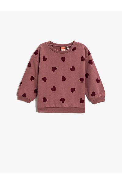 Koton Printed Sweatshirt Cotton