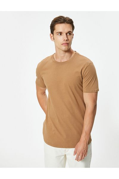 Koton Slim Fit Crew Neck Short Sleeve Basic T-Shirt