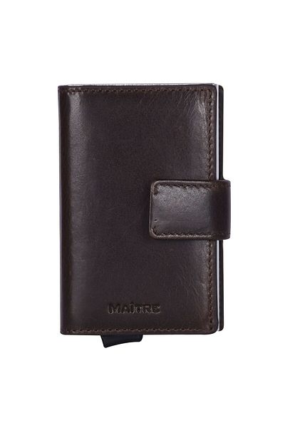 MAITRE Birkheim C-Two RFID Schutz Leder-Kreditkarte – 6,5 cm