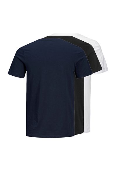 Jack & Jones Shirts 3 Pack T-shirt Jjenoa Tee Crew Neck