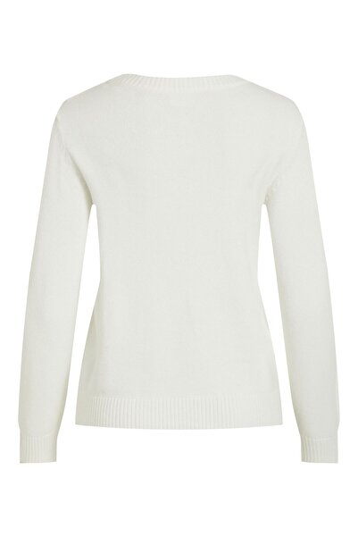 VILA Strickpullover Rundhalsausschnitt