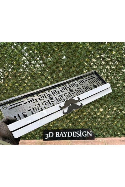 3dbaydesign BIYIK  Pleksi Plakalık (2 Adet Büyük)