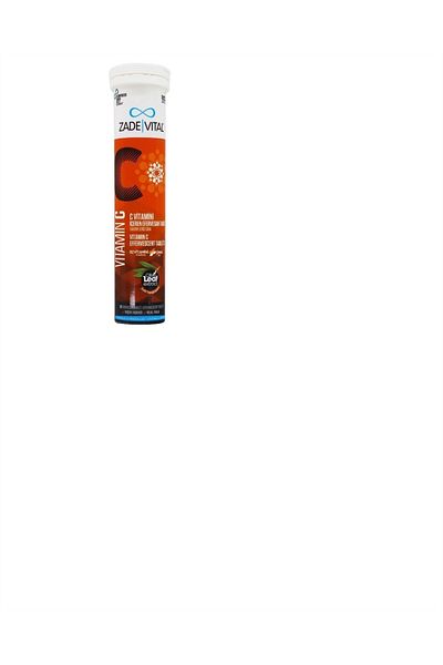 Zade Vital 20 Effervescent Tablets - Vitamin C Supplementary Food