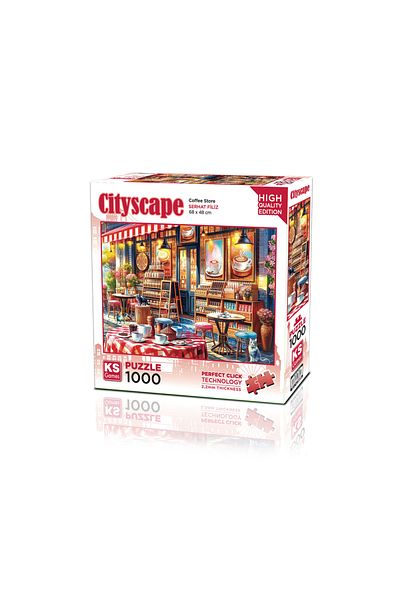 Ks Games Coffee Store 1000 Piece Puzzle
