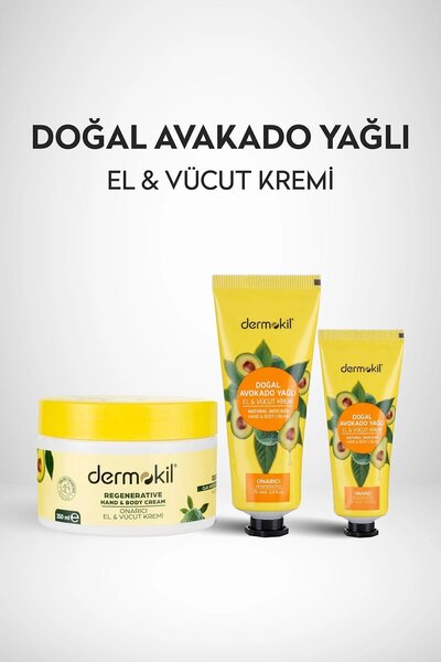 Dermokil Doğal Avokado Yağlı El ve Vücut Kremi 75 ml