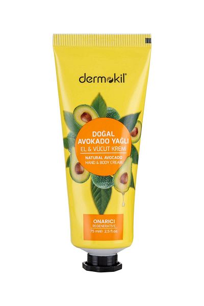 Dermokil Avocado Oil Hand and Body Cream 75 ml