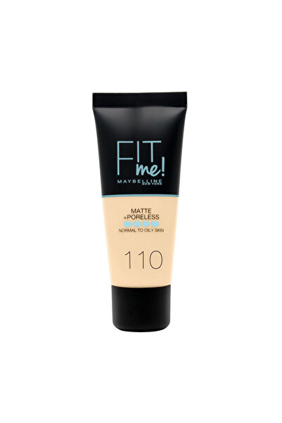 Maybelline New York Fit Me Matte+poreless Fondöten - 110 Porcelain