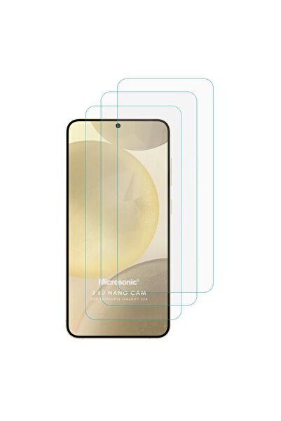 Microsonic Samsung Galaxy S25 Screen Protector Nano Glass Cam Ekran Koruyucu ...