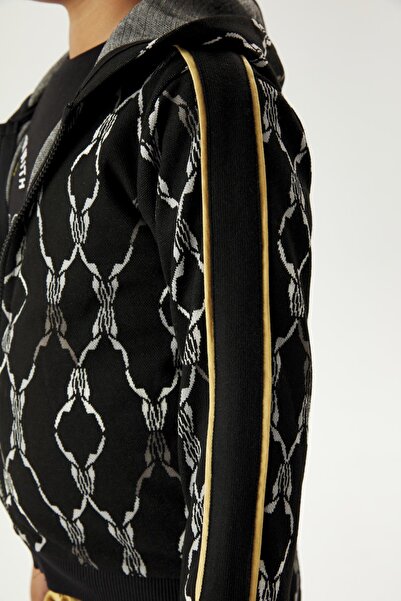 Nebbati Bg Store Erkek Çocuk Desenli Eşofman Üstü 23fw1nb3438
