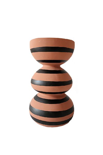Minteks Mara Big Vaso - Black/Terracota