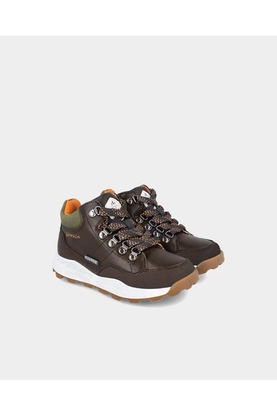 Garvalin Children's boots, natural leather, brown, Garvalin