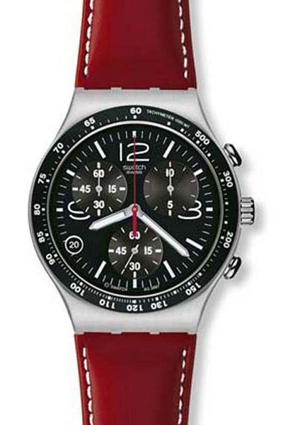 Swatch عنبي احمر