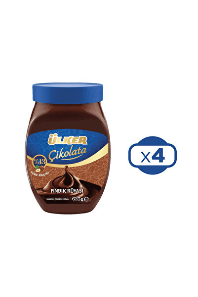 Ülker Fındık Rüyası Kakaolu Fındık Kreması 625 gr x 4 Adet