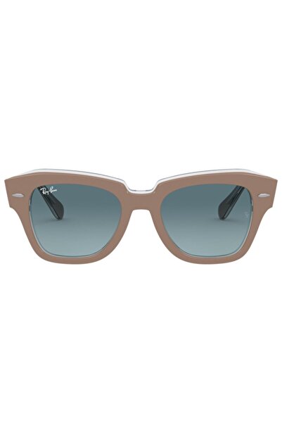 Ray-Ban 2186 State Street 1297/3m 49*20*145 2n Uv400 Gül Kurusu Kadın Güneş G...