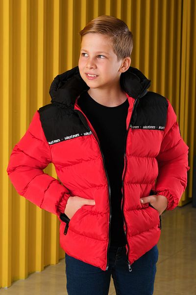 Zaziko Kids Boy's Hooded Double Color Puffer Coat Km.0027-Z