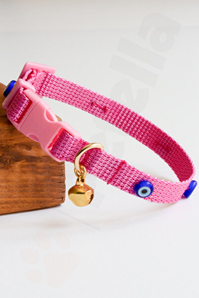 Petella Köpek Tasması Köpek Boyun Tasması Nazar Boncuklu Ayarlanabilir Küçük Orta Irk Köpek Boyun Tasması