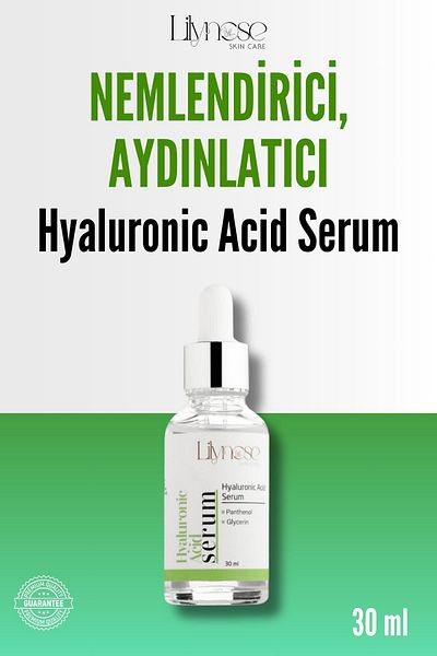 lilynose 30 ml Hyaluronic Purpose - Skin Renewing, Moisturizing and Plumping Serum