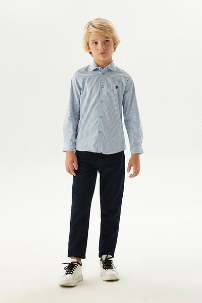 Nebbati Bg Store Boy Striped Shirt 23Fw1Nb3607