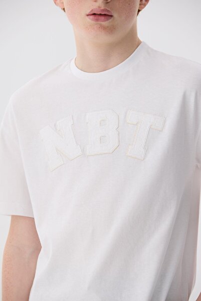 Nebbati Bg Store Boy White T-shirt
