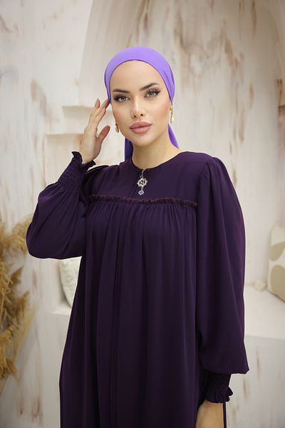 Nissra Ankanoor Plum Robe Ferace Anka 255008