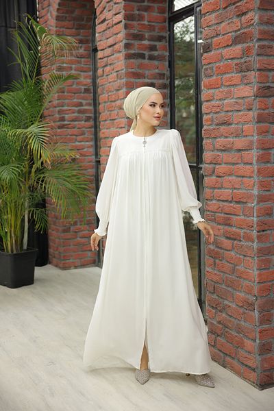 Nissra أنكانور رداء أبيض فيراس أنكا 255008
