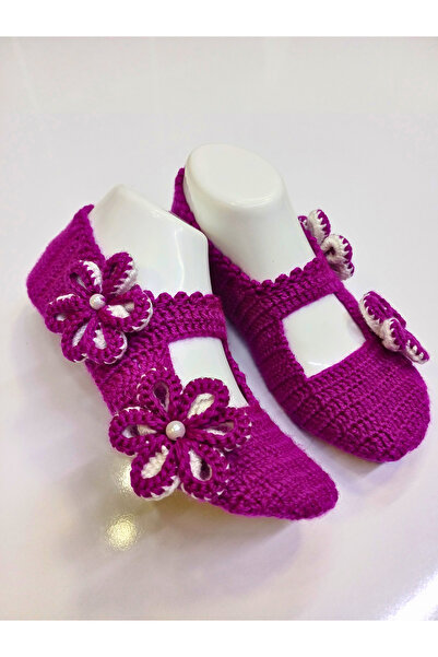 Butik El örgüsü çeyizlik patik