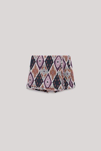 GB Baby Bg Store Baby Girl Patterned Short Skirt