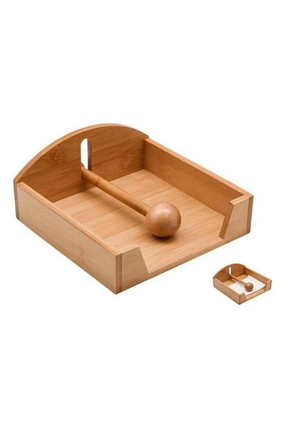 MİEN Mien Durable Bamboo Napkin Holder 7B15B