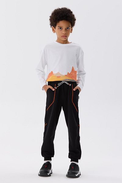 Nebbati Bg Store Boy's Black Sweatpants