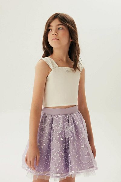 Tyess BG Store Люлякова пола за момиче