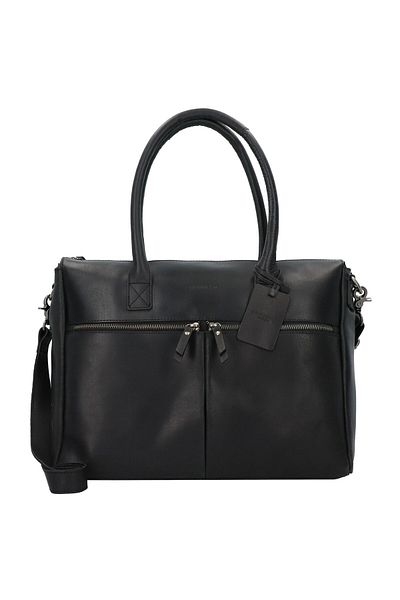 Burkely Vintage Valerie Schultertasche Leder 39 cm Laptopfach