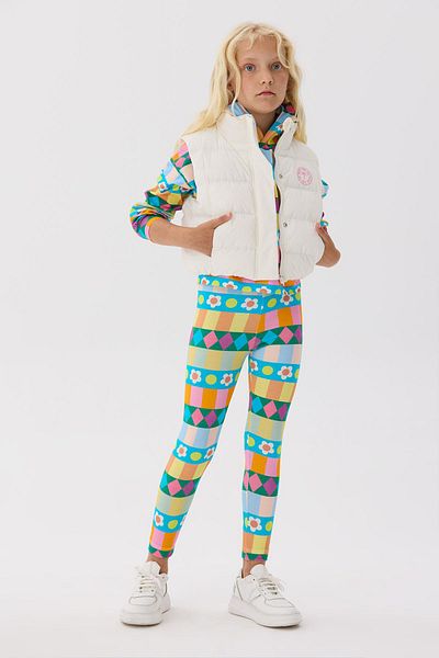 Tyess Bg Store White Vest for Girls