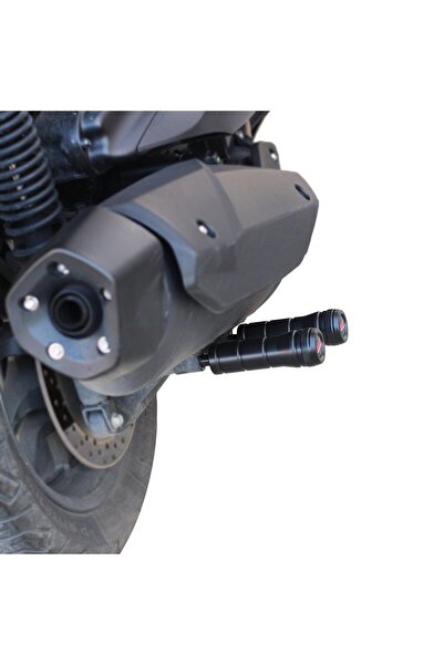 GP KOMPOZİT Yamaha XMAX 400 2018-2020 Uyumlu Egzoz Koruma Takozu Siyah