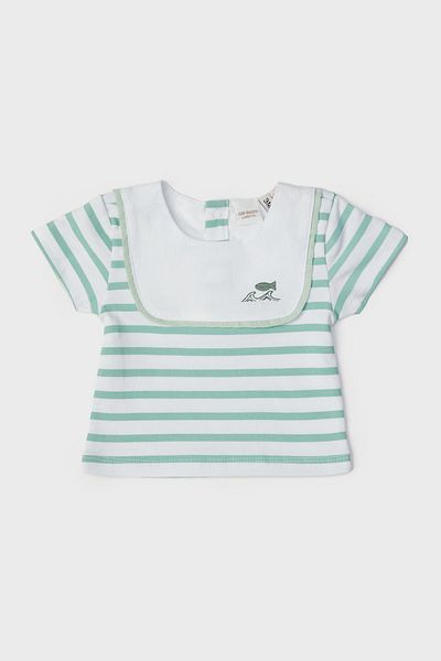 Layette BG Store Baby Boy Striped Bodysuit