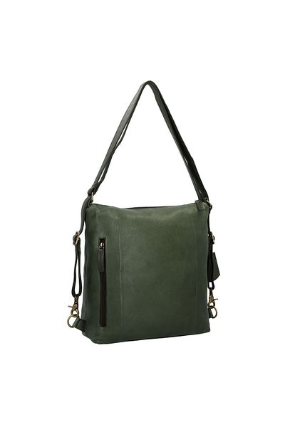 Burkely Natürliche Norah Schultertasche Leder 32 cm