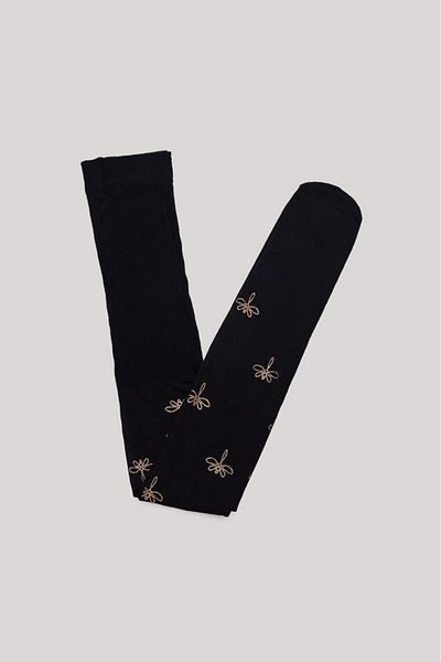 Tyess BG Store Черни чорапи за момиче