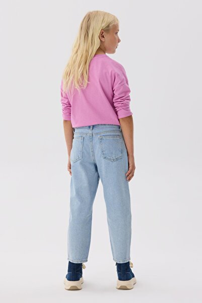 Tyess BG Store Kız Çocuk Denim Pantolon