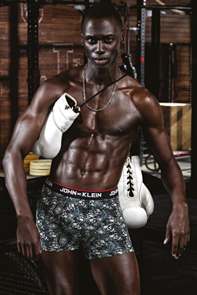İskeletor Desenli Lastikli Erkek Boxer