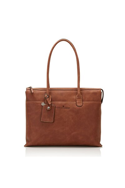 Castelijn & Beerens Geanta de umar Carisma piele RFID 40 cm compartiment laptop