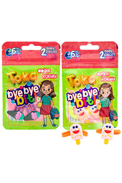 BYE BYE BİT Yeni Nesil Doğal Kokulu Havlu Bit Tokası ve Çıtçıt Bit Tokası 2 Li
