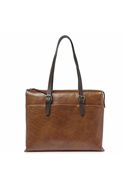 Castelijn & Beerens Geanta de umar Rien Protectie RFID Piele 40 cm Compartiment laptop