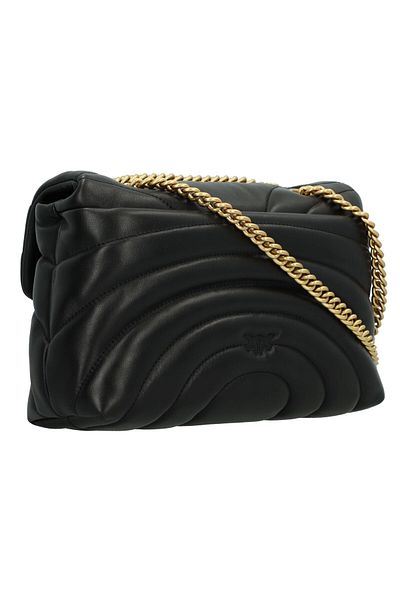 PİNKO Love Puff Schultertasche Leder 30 εκ