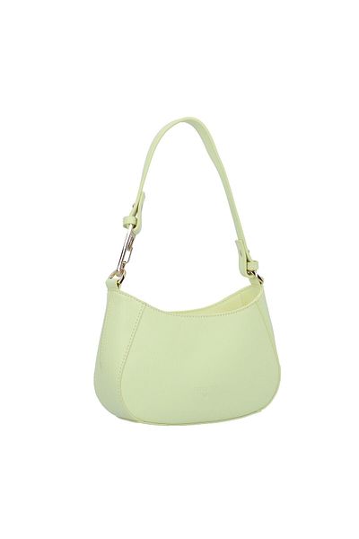 Patrizia Pepe Glamazone Schultertasche Leder 21 cm