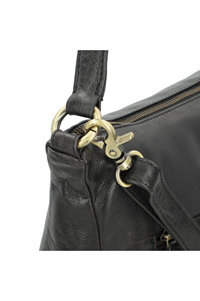 Burkely Natural Norah Shoulder Bag Leather 32 cm