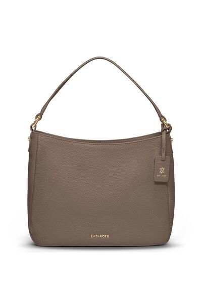 Lazarotti Bologna Leather Shoulder Bag Leather 27 cm