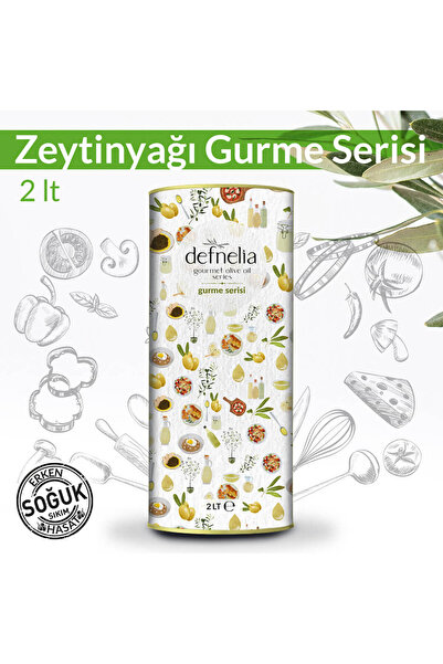 defnelia 2024 Erken Hasat Soğuk Sıkım Natürel Sızma Zeytinyağı Gurme Serisi 2lt