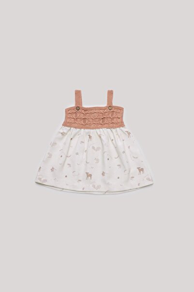 Layette BG Store Kız Bebek Desenli Elbise